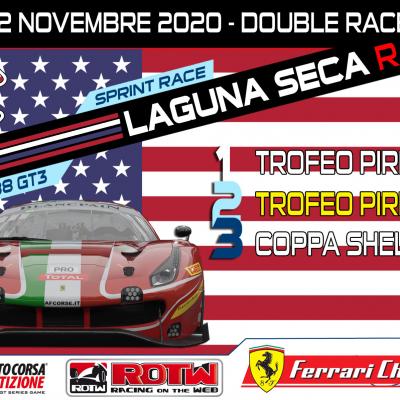 Ferrari Challenge 2020 - Gara 3 Laguna Seca