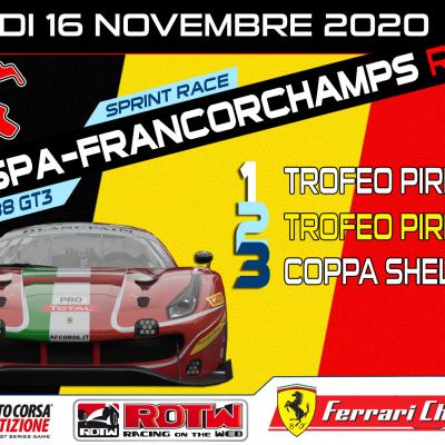 Ferrari Challenge 2020 - Gara 4 Spa