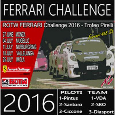 Ferrarichallenge 2016