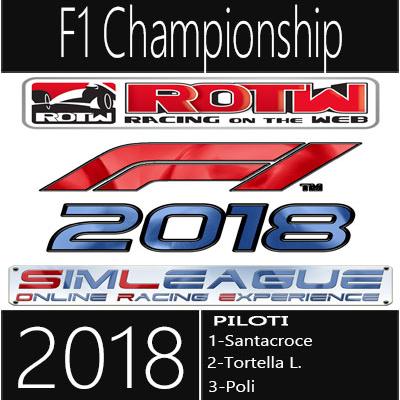Rotw Sl F1championship 2018