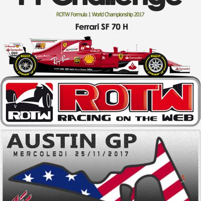 Austin GP ROTW F1 Challenge 2017