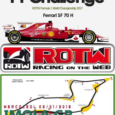 Imola GP ROTW F1 Challenge 2017